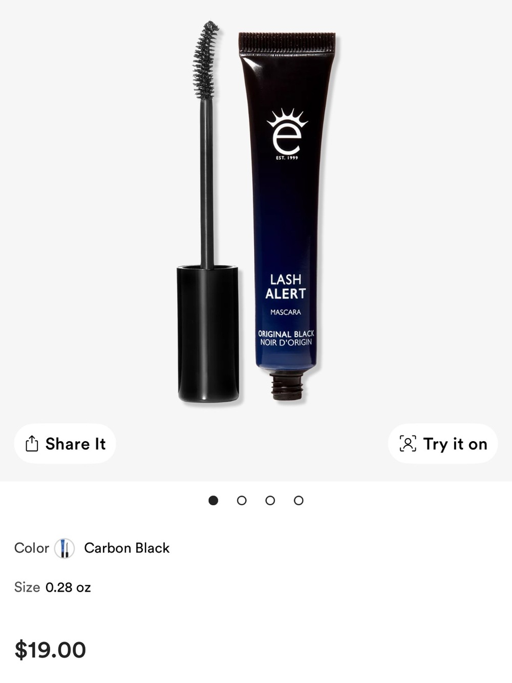 Eyeko Lash Alert Mascara - Lift & Curl Original Black